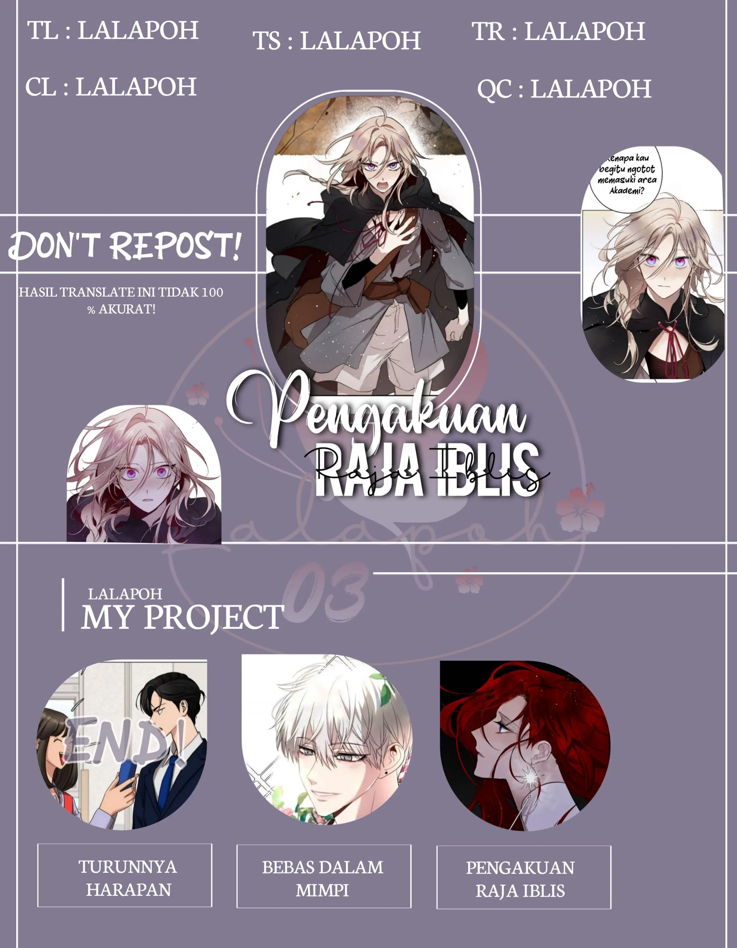 Pengakuan Raja Iblis [LALAPOH]-Chapter 1